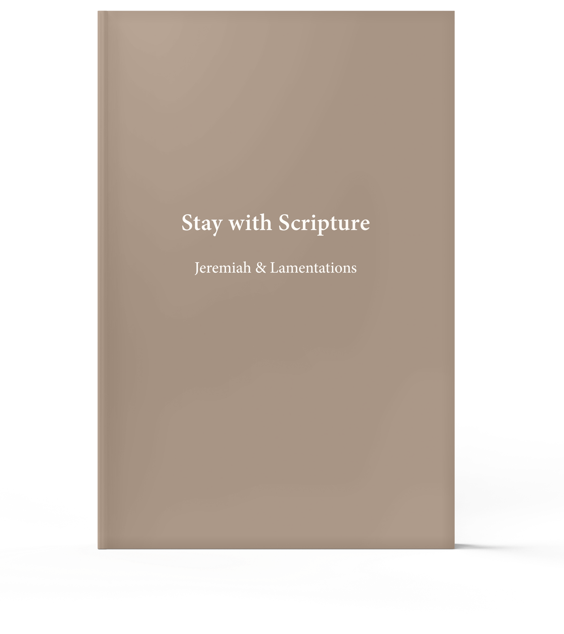 Jeremiah journal cover